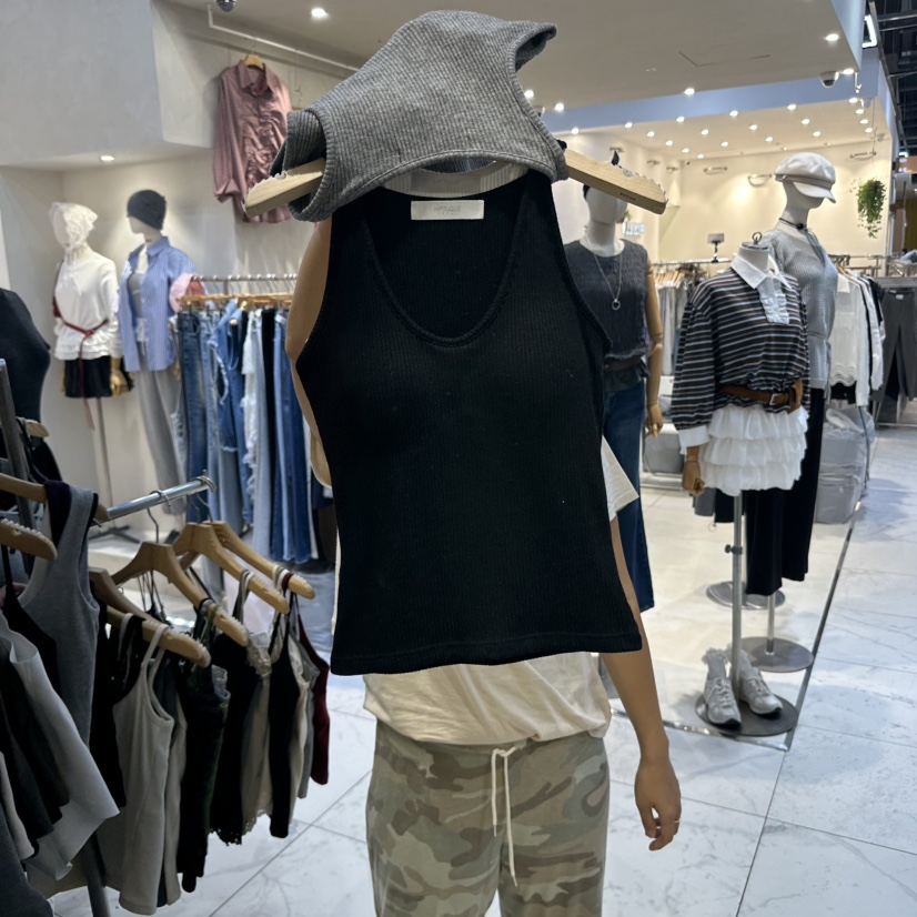 HIPTIQUE韓國直郵㊣女裝新款推薦休閑真品熱賣時尚吊帶背心HIPTIQUE吊帶/背心圖色3