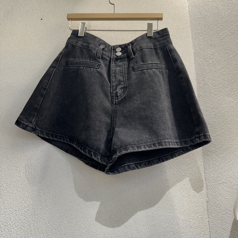 HIPTIQUE東大門㊣實拍女士新品25秋冬人氣熱賣時尚短褲口袋HIPTIQUE短褲圖色1