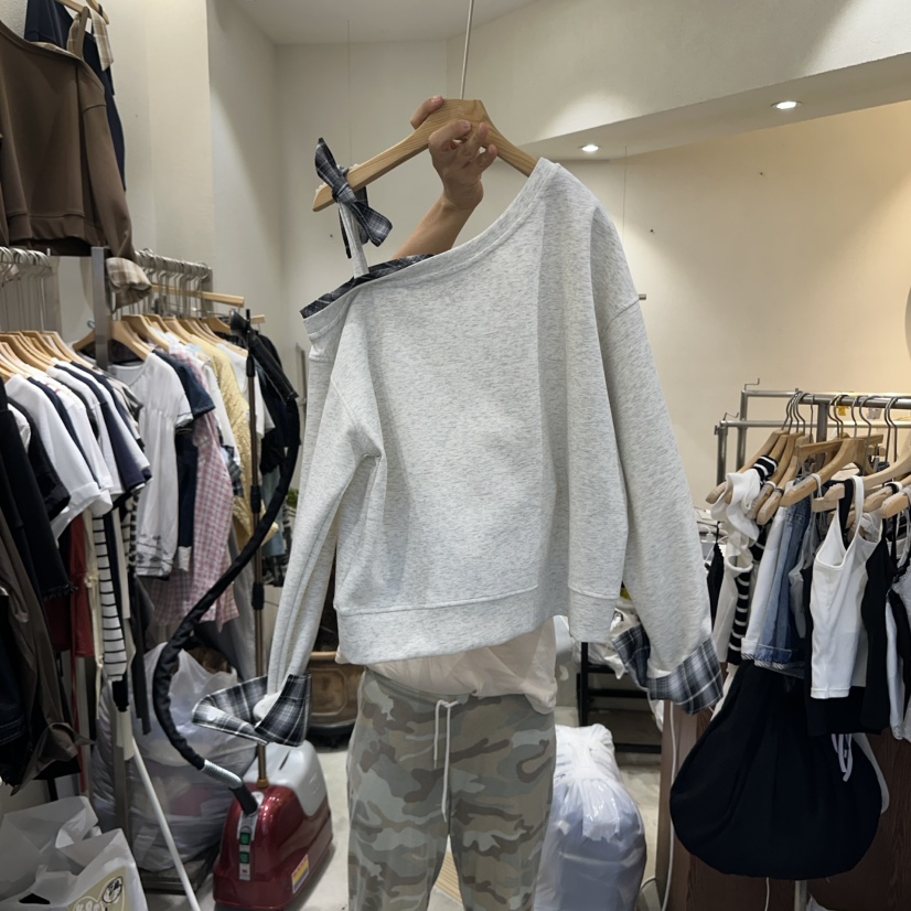 HIPTIQUE東大門㊣代購女士新品推薦人氣職業休閑衛衣假兩件HIPTIQUE衛衣