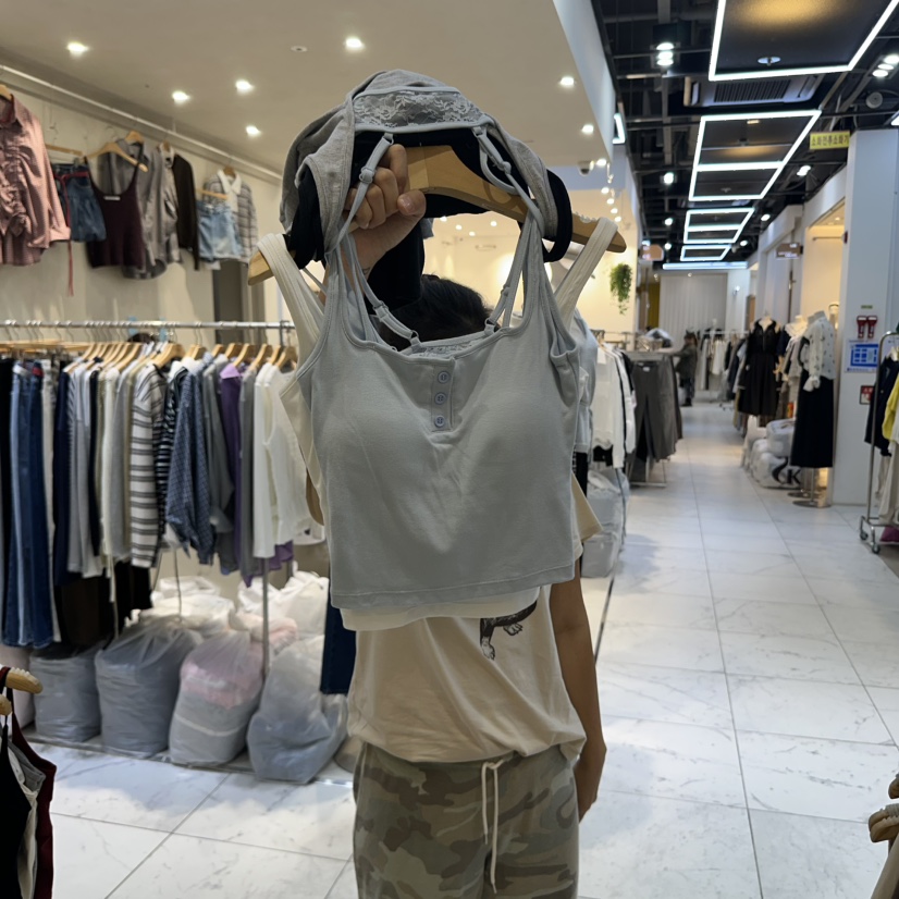 HIPTIQUE韓國代購㊣女裝新品25秋冬人氣推薦熱賣休閑吊帶背心HIPTIQUE吊帶/背心圖色2