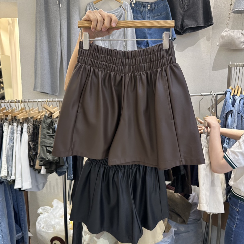 HIPTIQUE東大門㊣實拍女裝新品時尚人氣真品25秋冬熱賣短褲HIPTIQUE短褲圖色2