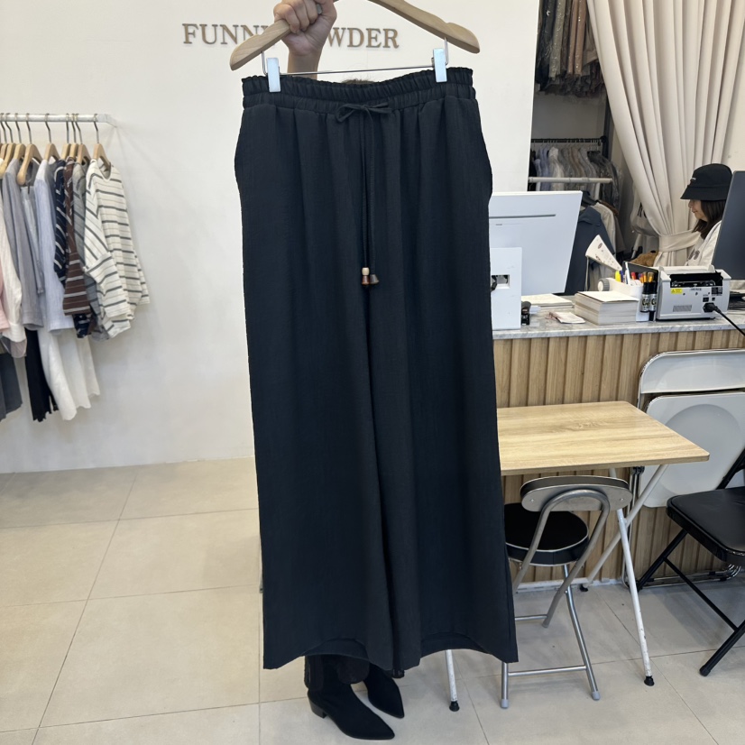 FUNNY POWDER東大門㊣實拍女裝新款休閑25秋冬職業人氣休閑褲THE FUNNY休閑褲圖色4