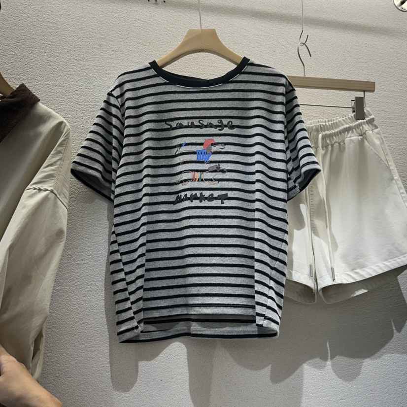 HIPTIQUE韓國直郵㊣女裝新品人氣推薦休閑時尚25秋冬真品T恤HIPTIQUET恤圖色3
