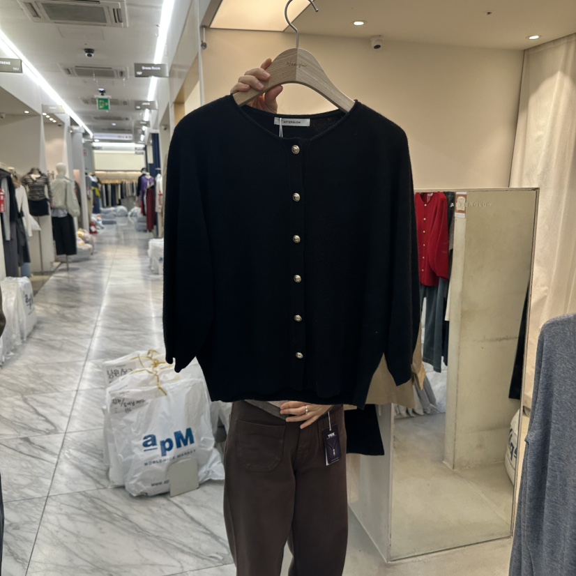 AFTERGLOW東大門㊣直郵女士新品真品推薦熱賣職業時尚針織衫AFTERGLOW針織衫圖色3