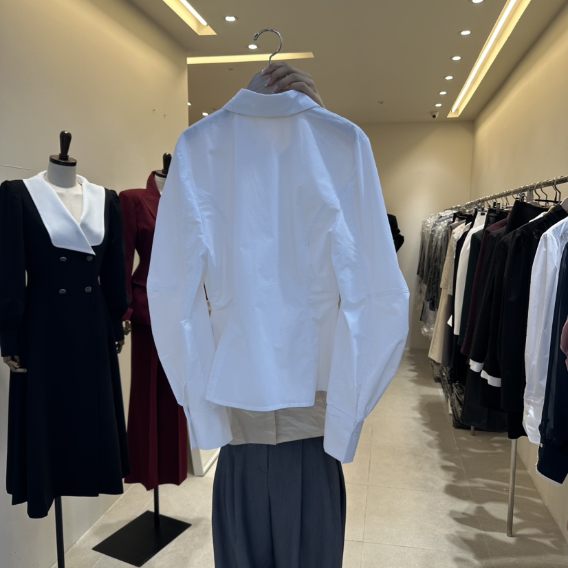 INNO韓國直郵㊣女士新款推薦休閑真品職業時尚人氣襯衫蕾絲衫INNO襯衫/蕾絲衫