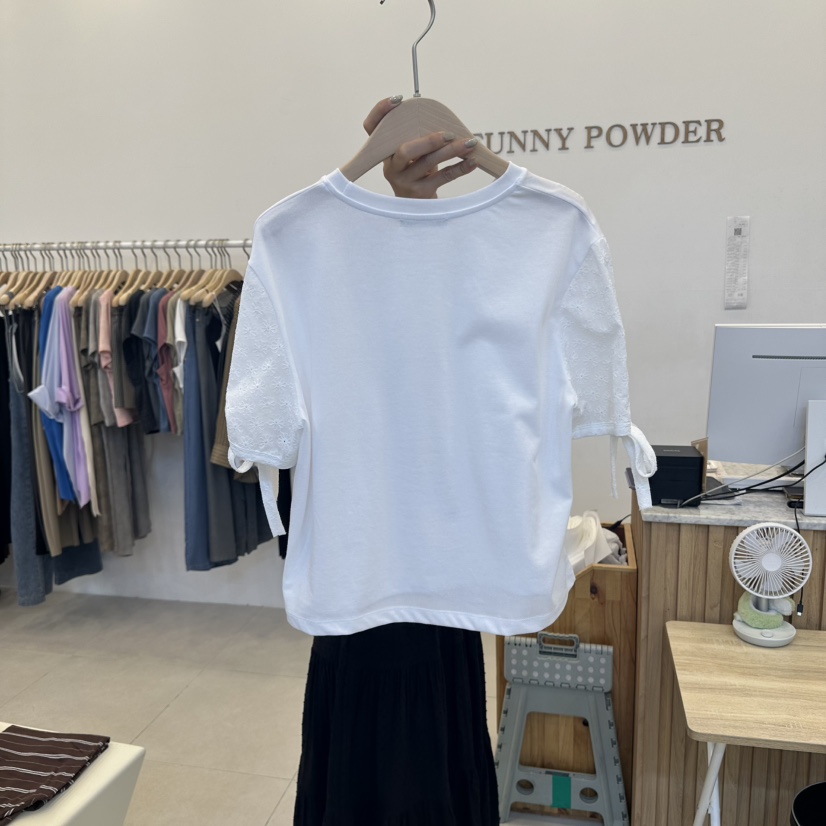 FUNNY POWDER東大門㊣直郵女士新品人氣休閑職業推薦時尚T恤THE FUNNYT恤
