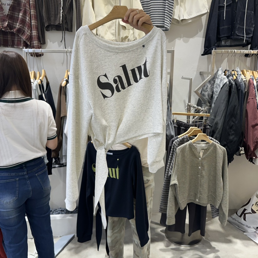 HIPTIQUE東大門㊣實拍女士新品時尚休閑推薦職業真品人氣衛衣HIPTIQUE衛衣圖色1