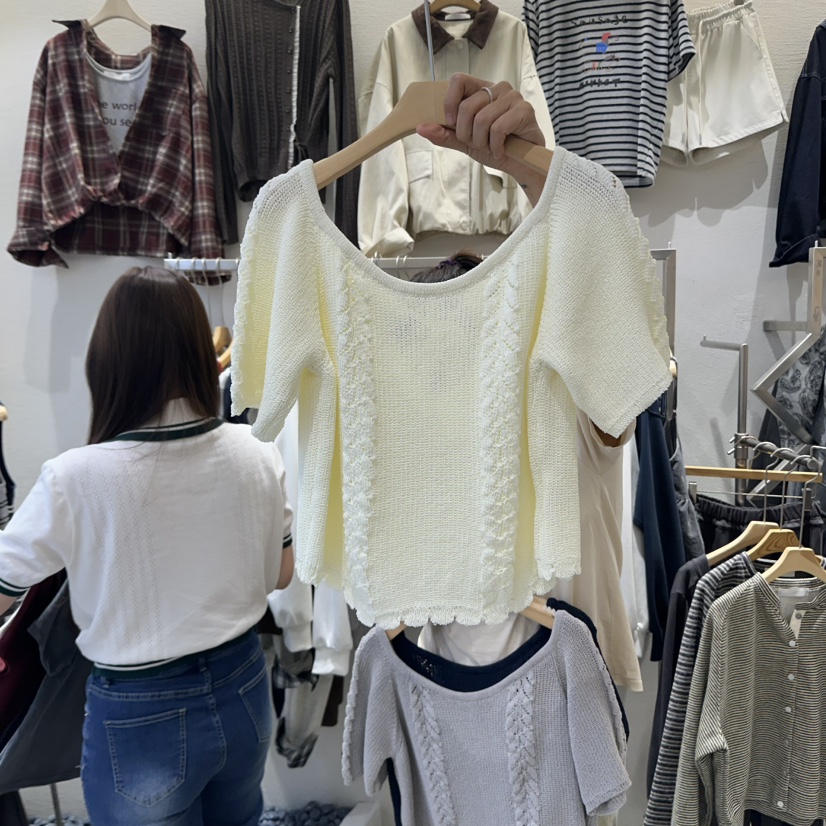 HIPTIQUE韓國代購㊣女裝新品推薦職業時尚真品25秋冬針織衫HIPTIQUE針織衫圖色1