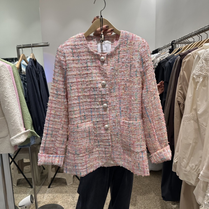 A韓國代購㊣女士新品時尚真品休閑人氣熱賣職業25秋冬推薦夾克A STORE夾克