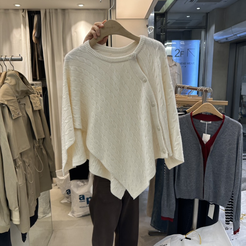AFTERGLOW東大門㊣代購女士新品真品時尚熱賣針織衫不含內搭AFTERGLOW針織衫