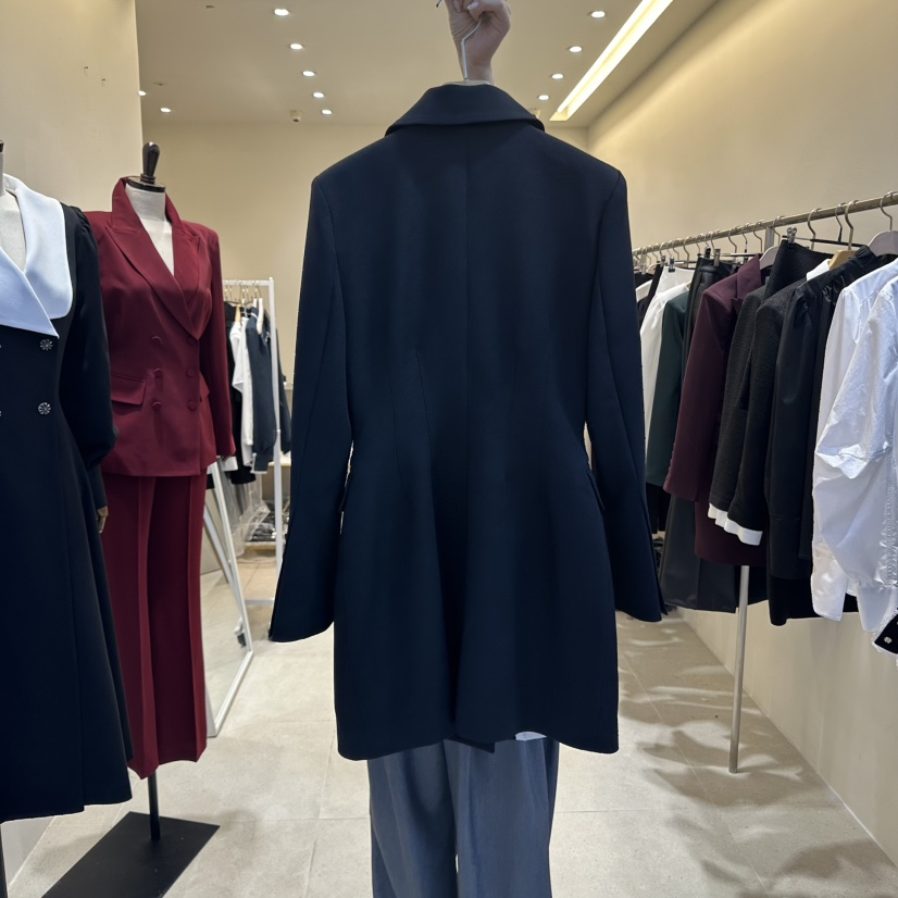 INNO東大門㊣直郵女裝新品熱賣時尚25秋冬人氣職業真品連衣裙INNO連衣裙
