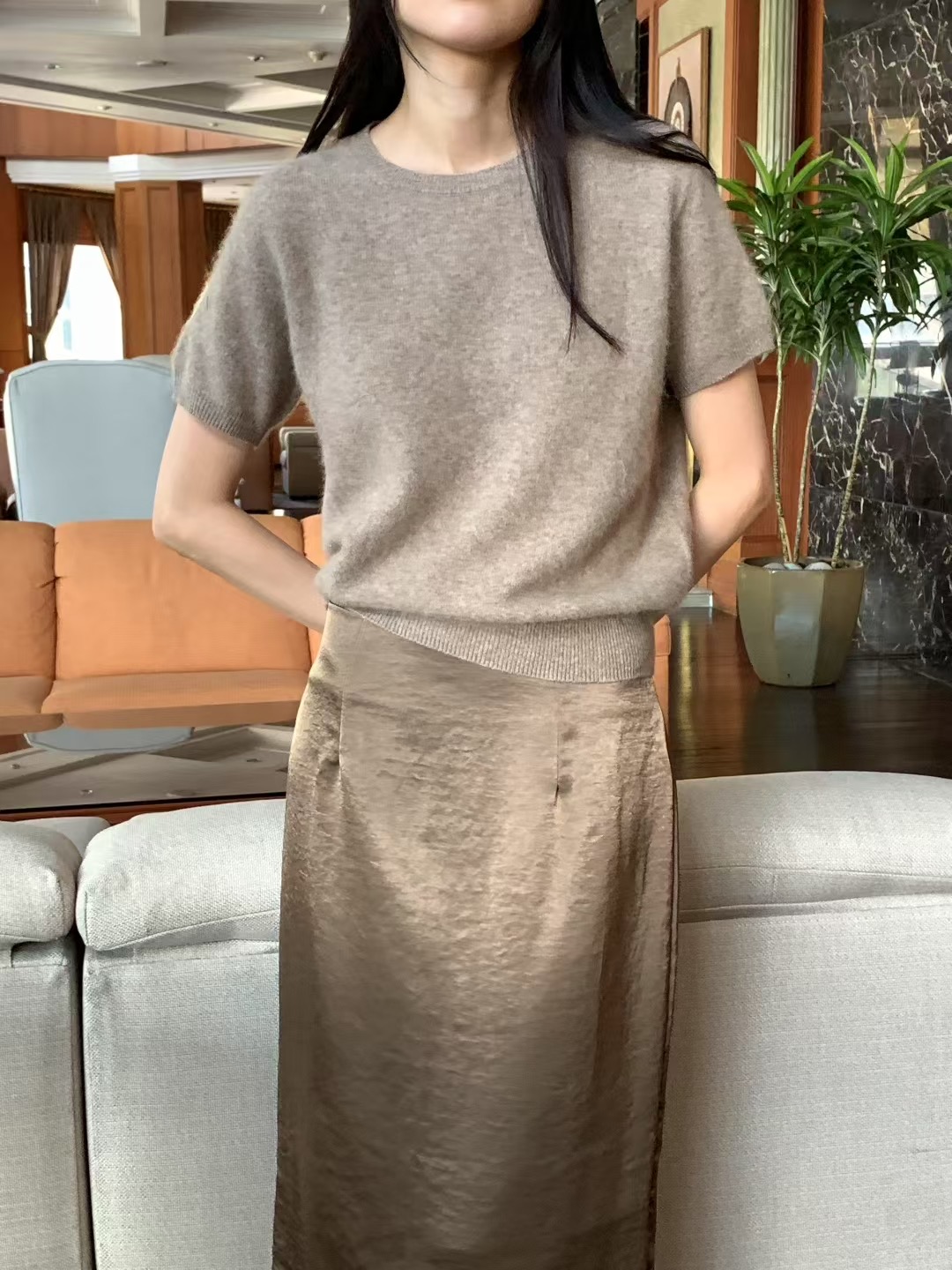 RING OF NOI東大門㊣直郵女裝新款真品職業時尚25秋冬針織衫RING OF NOI針織衫