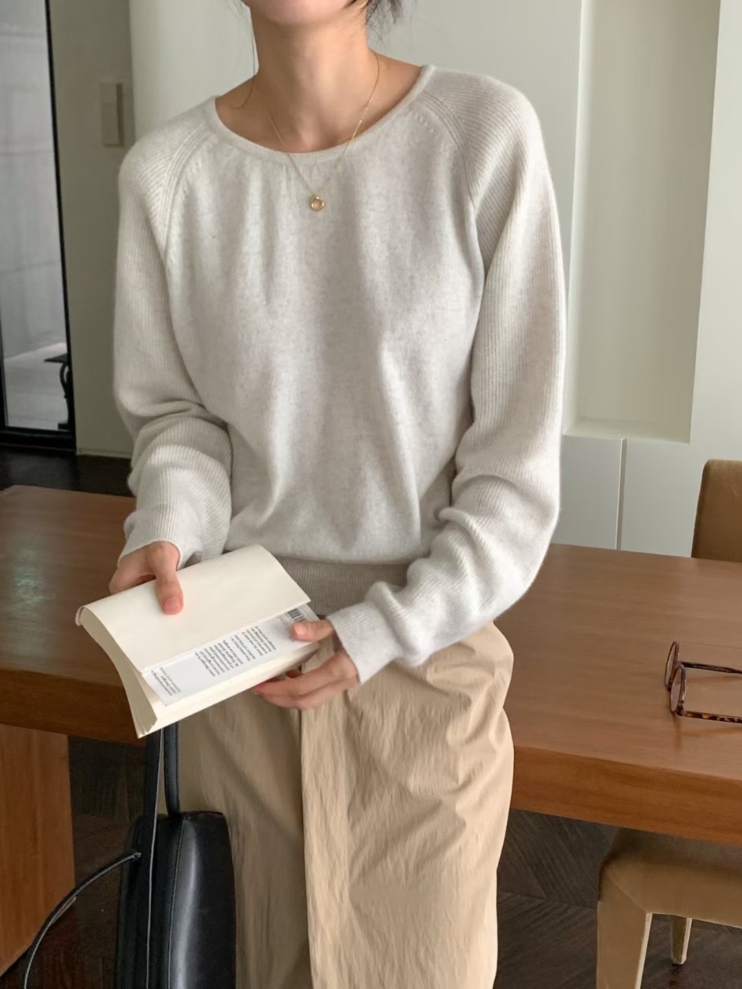RING OF NOI韓國直郵㊣女裝新款推薦職業熱賣真品人氣針織衫RING OF NOI針織衫