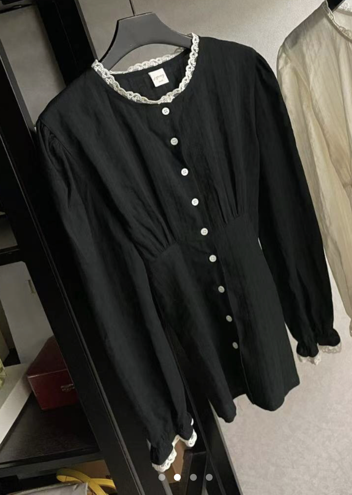JGREY韓國代購㊣女裝新品職業推薦熱賣真品25秋冬襯衫蕾絲衫JGREY襯衫/蕾絲衫
