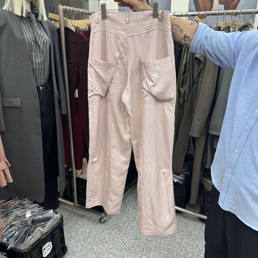 ONEBYTWO東大門㊣代購女士新品推薦人氣25秋冬時尚休閑褲口袋ONE BY TWO休閑褲