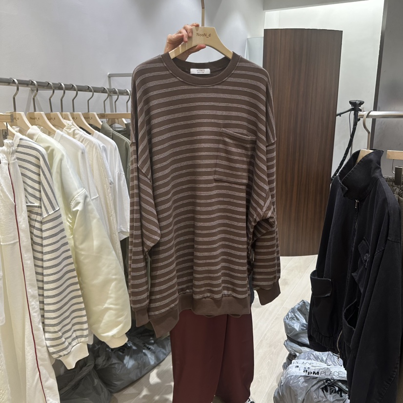 NOON_D韓國代購㊣女裝新品職業人氣25秋冬推薦時尚休閑衛衣NOON_D衛衣圖色3