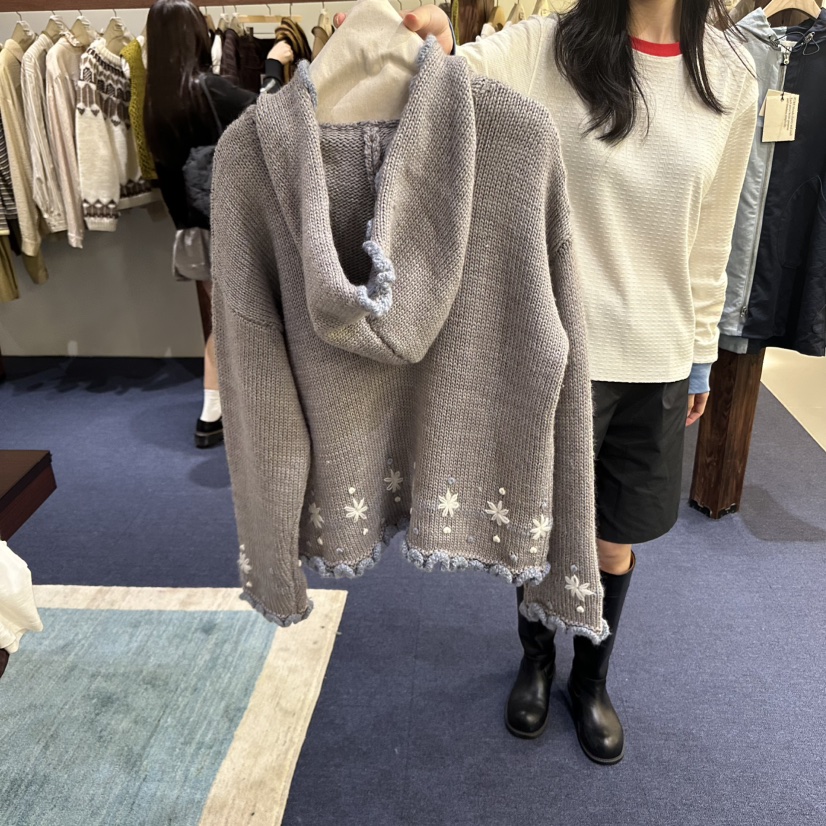 FURE韓國直郵㊣女裝新品25秋冬人氣真品休閑職業熱賣推薦毛衣FURE毛衣