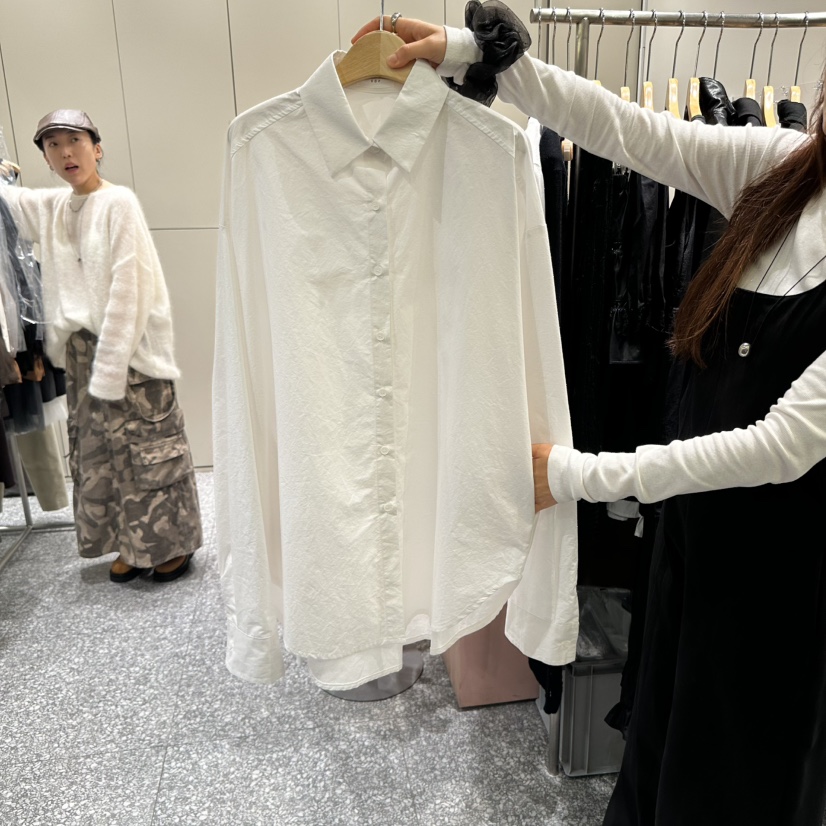 SOF東大門㊣實拍女士新品休閑熱賣人氣推薦職業25秋冬襯衫蕾絲衫SOF襯衫/蕾絲衫圖色3