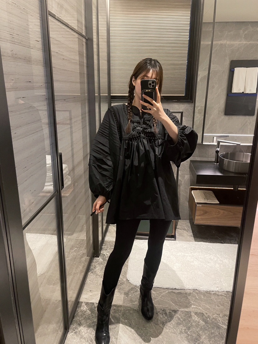 81 MARKET-L東大門㊣實拍女裝新款職業時尚25秋冬真品連衣裙81 MARKET-L連衣裙