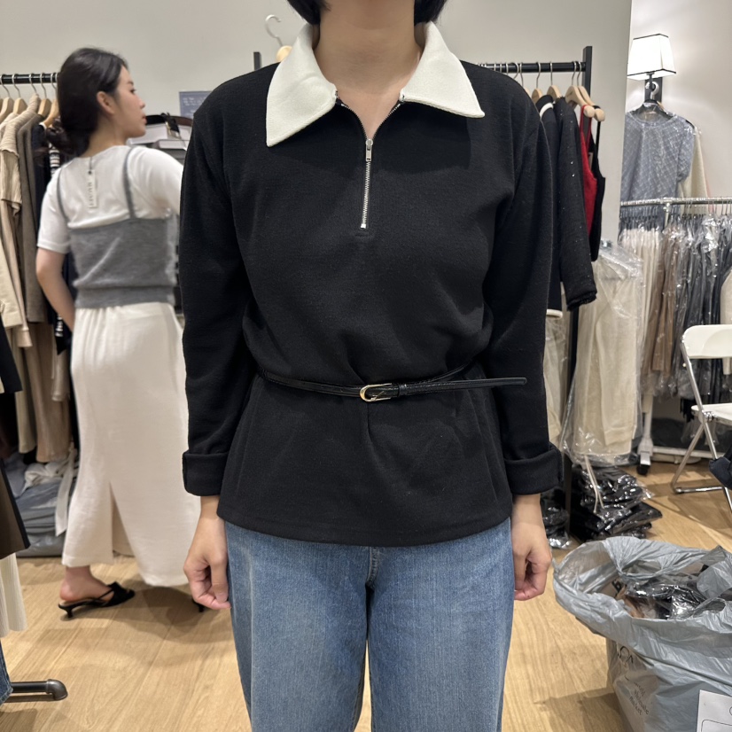 M.G.N韓國代購㊣女士新款真品熱賣職業人氣衛衣不含腰帶拉鏈MAGNET衛衣圖色3