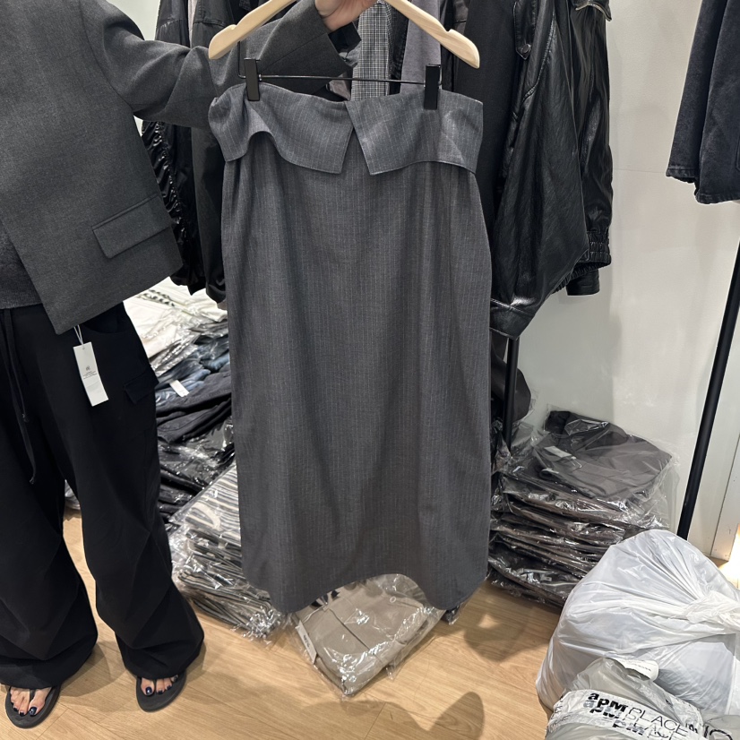 ORE-P東大門㊣代購女士新款職業真品人氣時尚25秋冬休閑長裙ORE長裙