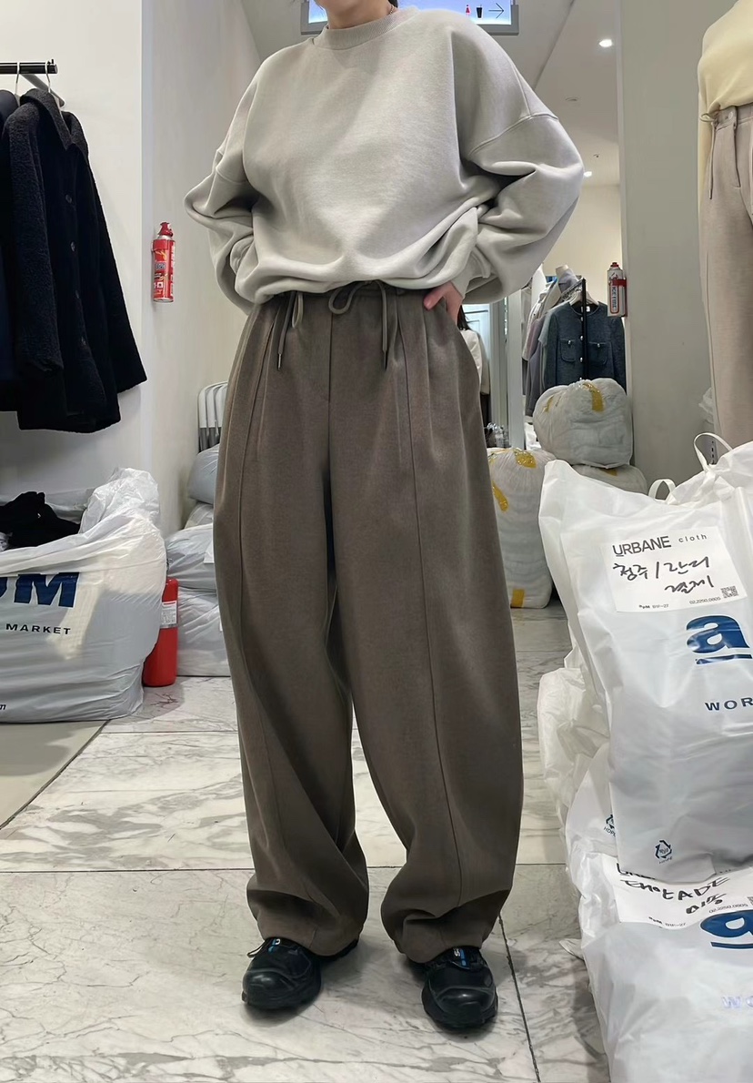 URBANE cloth東大門㊣實拍女士新品職業真品時尚25秋冬休閑褲URBANE cloth休閑褲