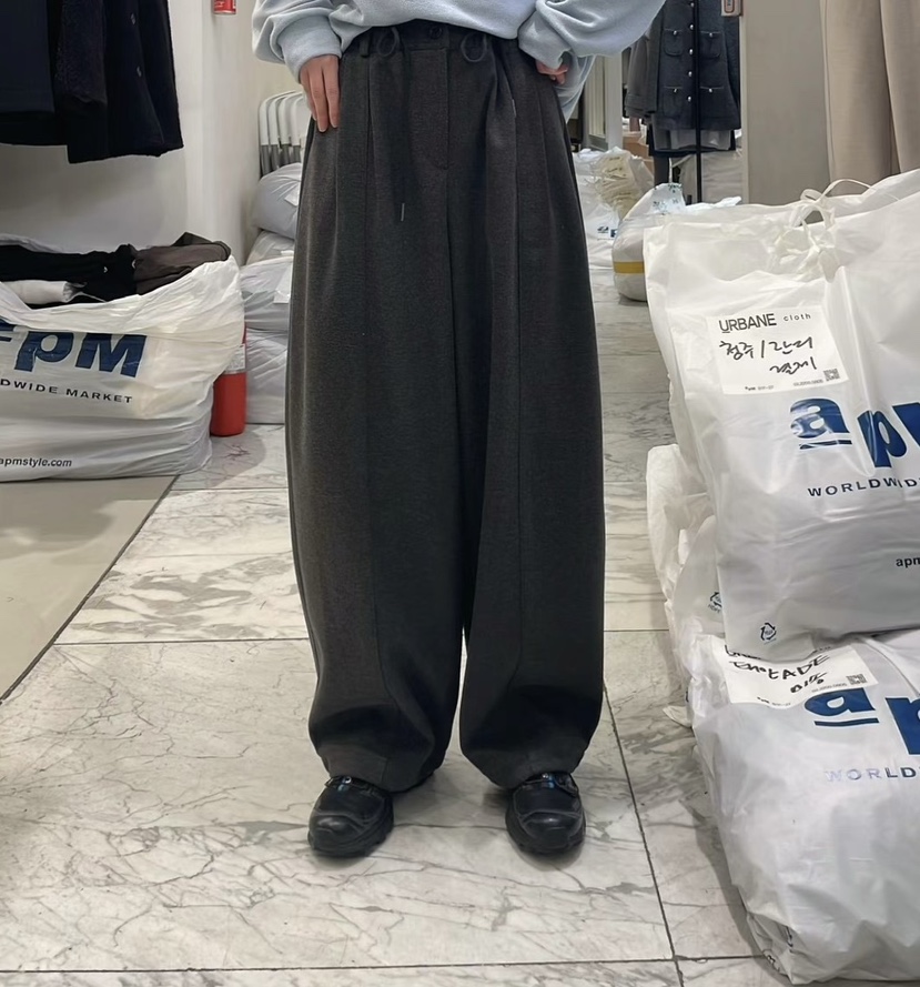 URBANE cloth東大門㊣實拍女士新品職業真品時尚25秋冬休閑褲URBANE cloth休閑褲