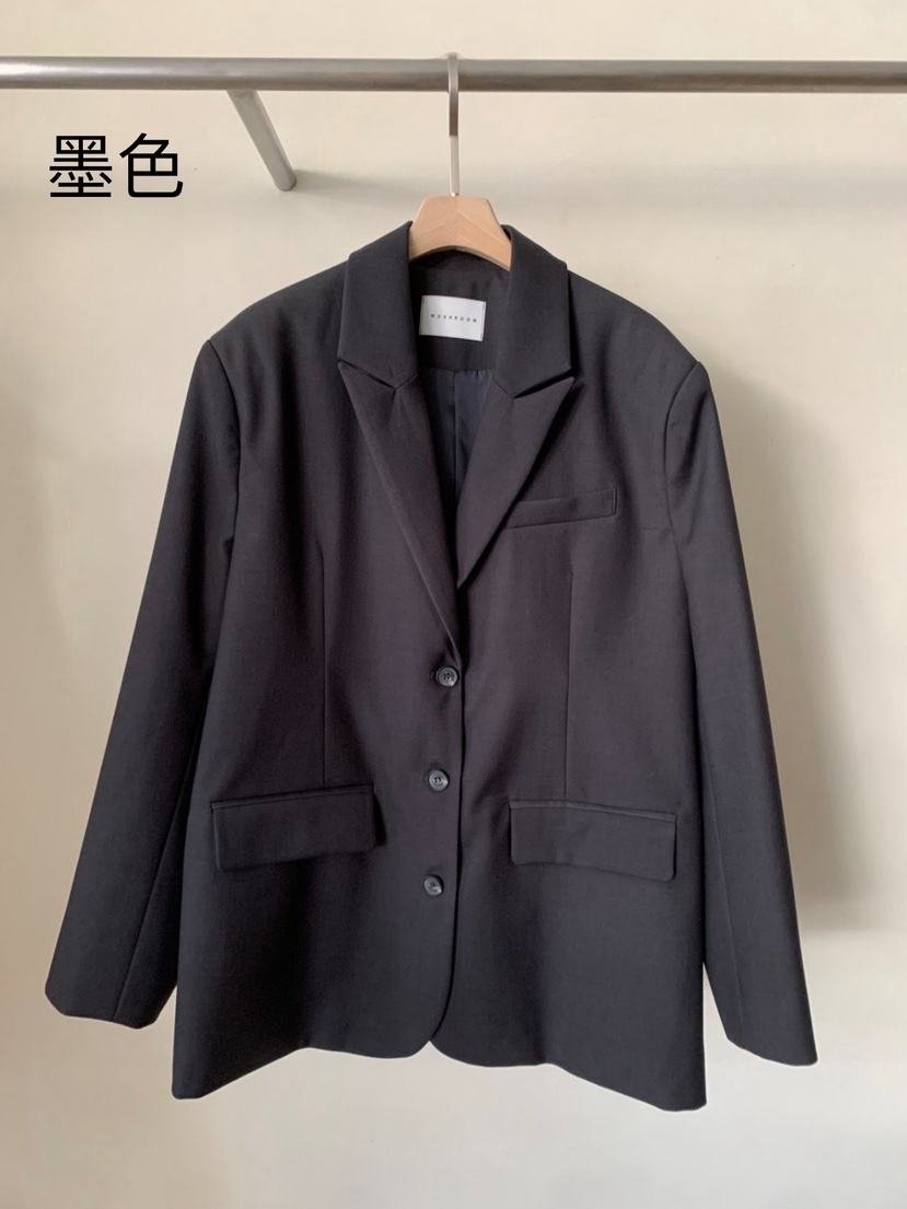 MUSHROOM-A韓國直郵㊣女士新品推薦真品休閑人氣熱賣25秋冬夾克MUSHROOM夾克圖色1