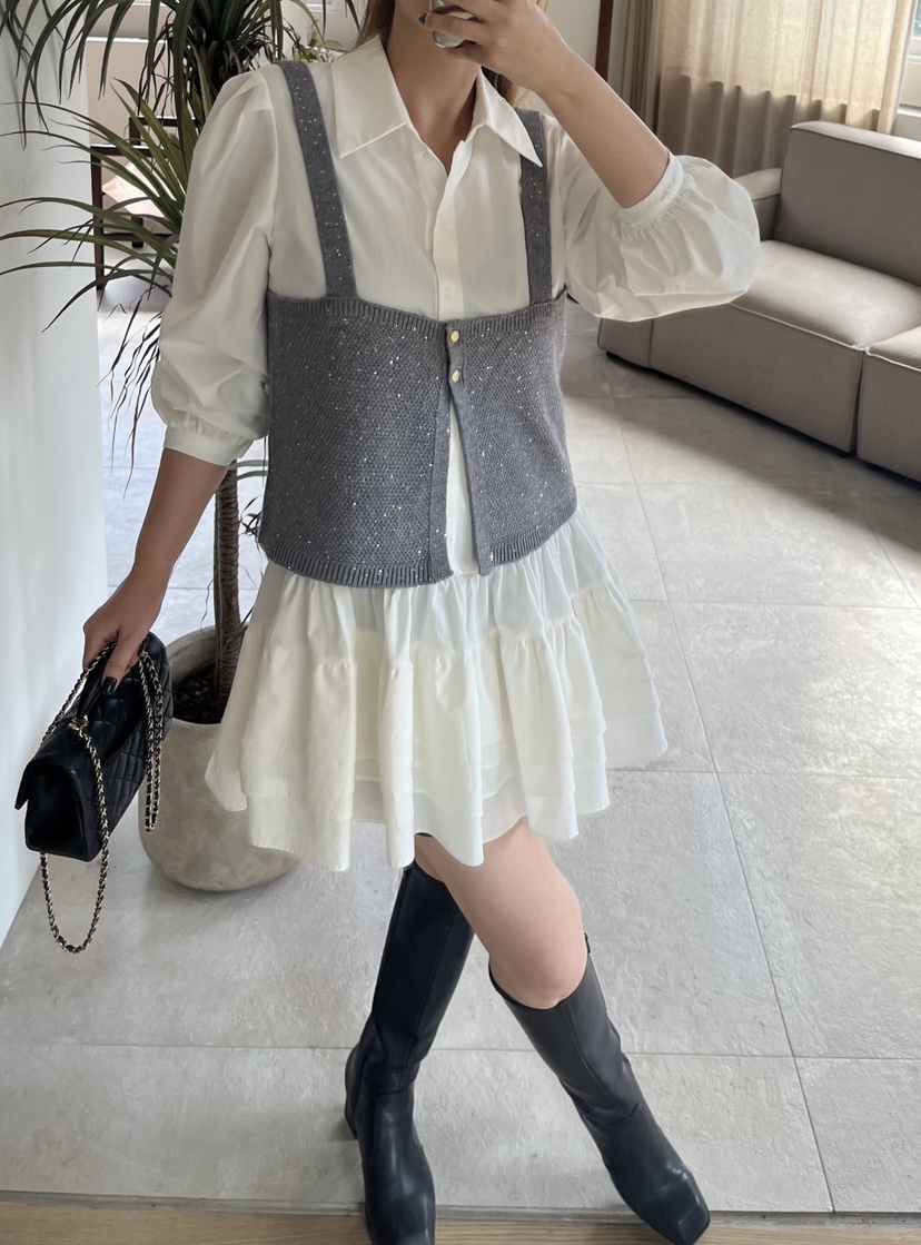 81 MARKET-L東大門㊣代購女裝新品熱賣時尚真品休閑吊帶背心81 MARKET-L吊帶/背心