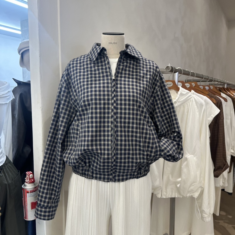 BRUSH-P東大門㊣實拍女裝新品職業25秋冬人氣真品休閑夾克BRUSH-P夾克圖色2