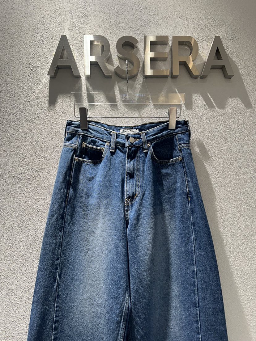 ARSERA東大門㊣直郵女裝新款真品25秋冬推薦職業熱賣牛仔褲ARSERA牛仔褲