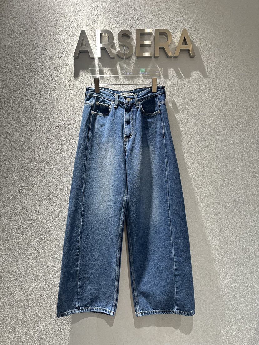 ARSERA東大門㊣直郵女裝新款真品25秋冬推薦職業熱賣牛仔褲ARSERA牛仔褲圖色1