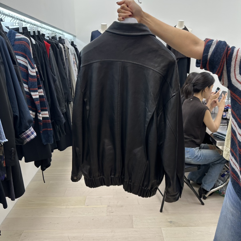 MAINT東大門㊣直郵女裝新品休閑25秋冬推薦熱賣職業人氣皮衣MAINT皮衣