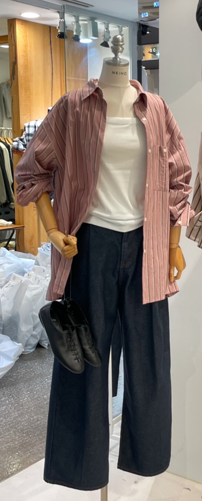KINOA東大門㊣實拍女士新品人氣25秋冬真品推薦熱賣襯衫蕾絲衫KINOA襯衫/蕾絲衫圖色3