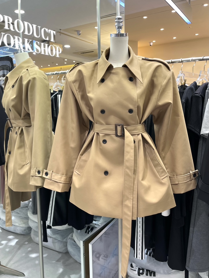 WORK SHOP韓國代購㊣女裝新款熱賣真品推薦人氣夾克含腰帶Work_shop夾克圖色1
