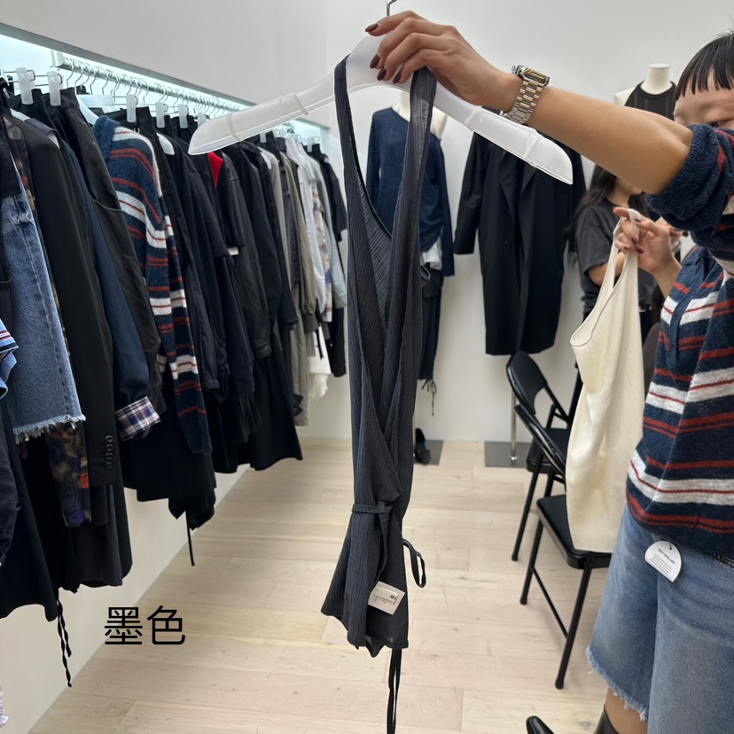 MAINT韓國直郵㊣女士新款25秋冬推薦時尚休閑吊帶背心不含內搭MAINT吊帶/背心圖色3