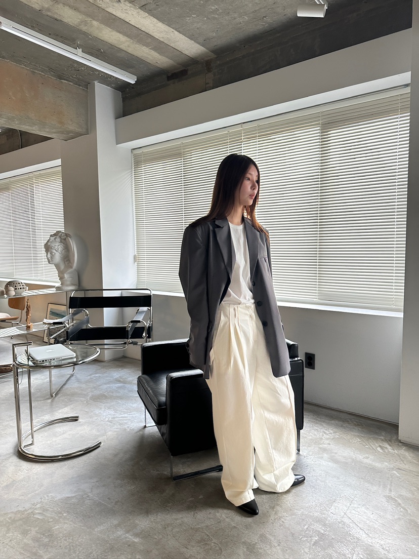 UNBOUND東大門㊣代購女裝新品時尚25秋冬職業真品人氣推薦夾克UNBOUND夾克