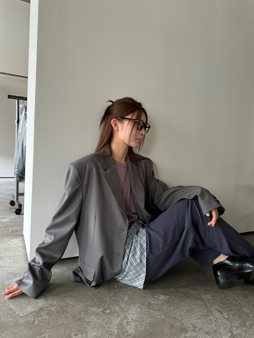 UNBOUND東大門㊣代購女裝新品時尚25秋冬職業真品人氣推薦夾克UNBOUND夾克