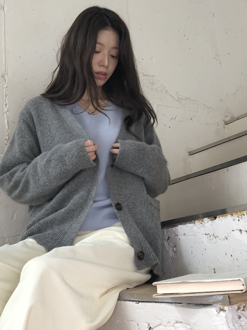 ERUME韓國代購㊣女裝新品職業時尚真品人氣針織衫可愛的羊駝ERUME針織衫