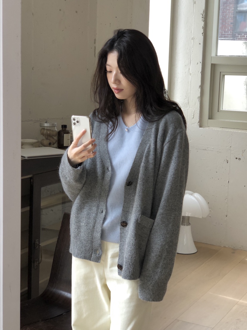 ERUME韓國代購㊣女裝新品職業時尚真品人氣針織衫可愛的羊駝ERUME針織衫