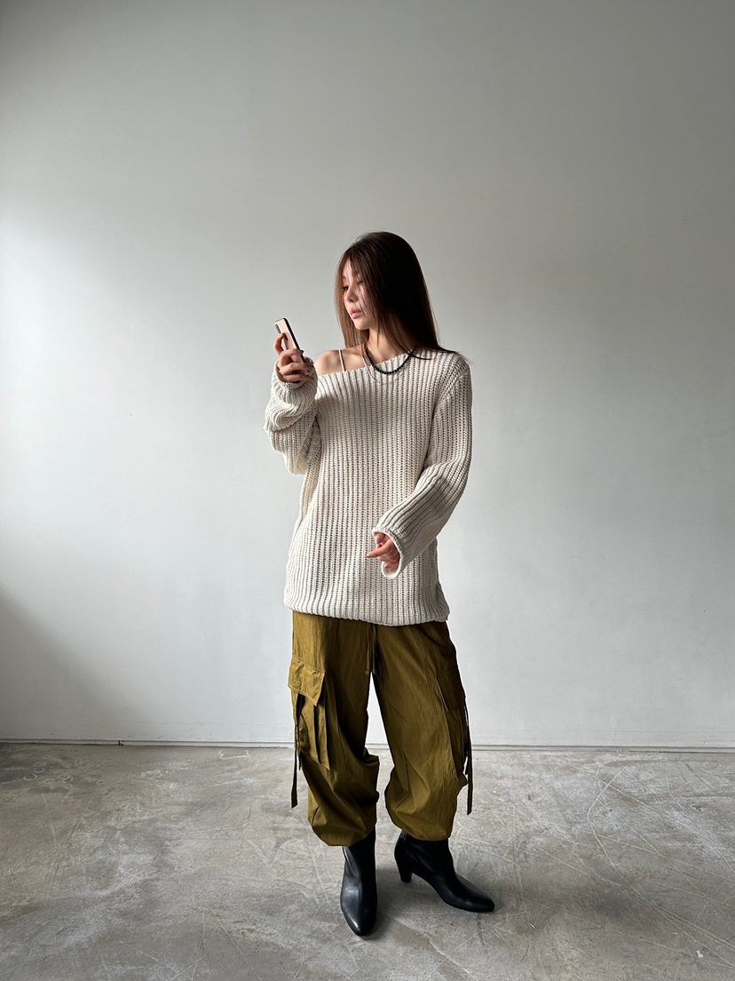 UNBOUND東大門㊣實拍女裝新品熱賣時尚人氣25秋冬職業休閑褲UNBOUND休閑褲