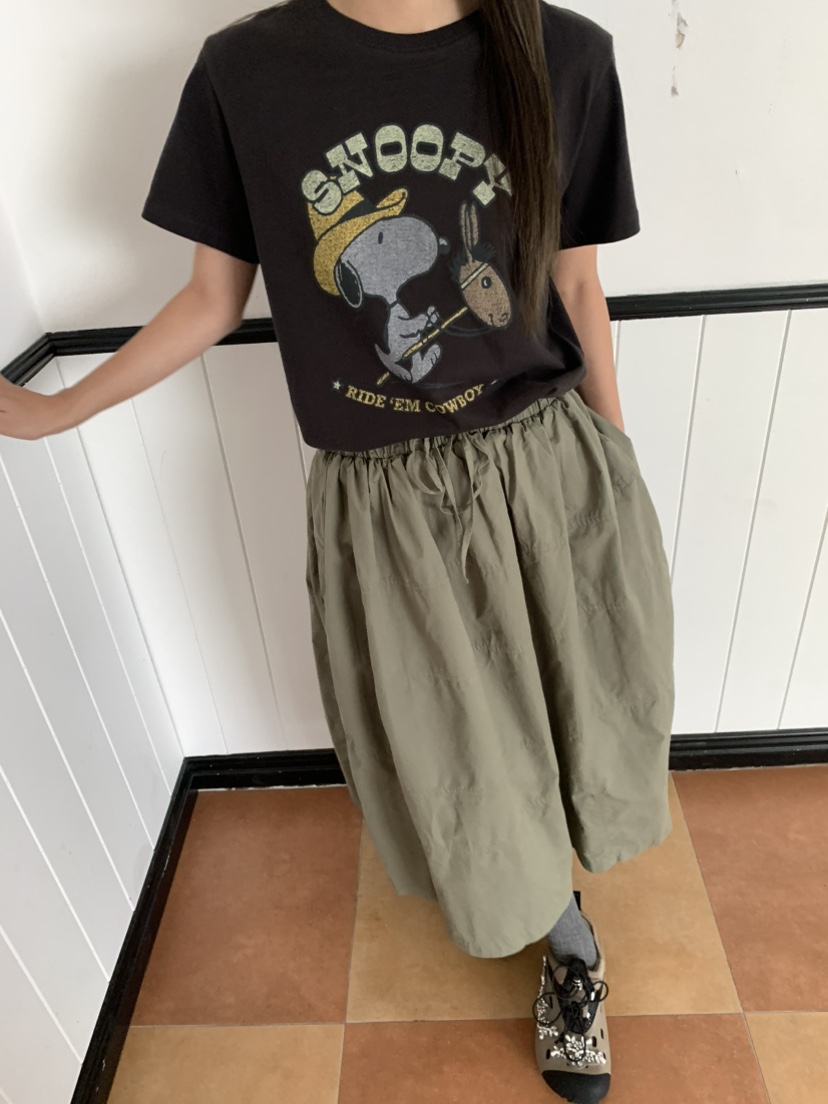 PEBBLE東大門㊣實拍女士新品真品人氣休閑熱賣推薦25秋冬長裙PEBBLE/LAYER長裙
