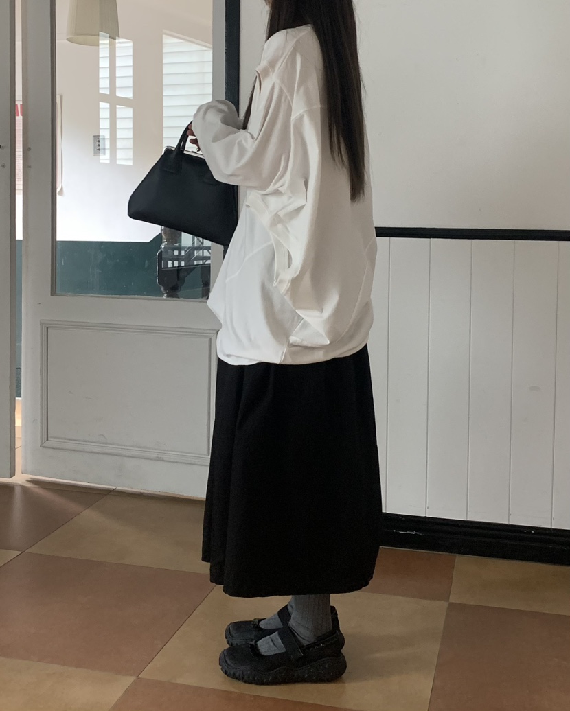 PEBBLE東大門㊣實拍女士新品真品人氣休閑熱賣推薦25秋冬長裙PEBBLE/LAYER長裙