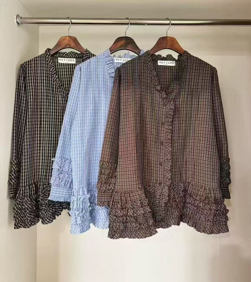 HEYJUDE東大門㊣代購女裝新品人氣25秋冬真品職業襯衫蕾絲衫HEYJUDE襯衫/蕾絲衫
