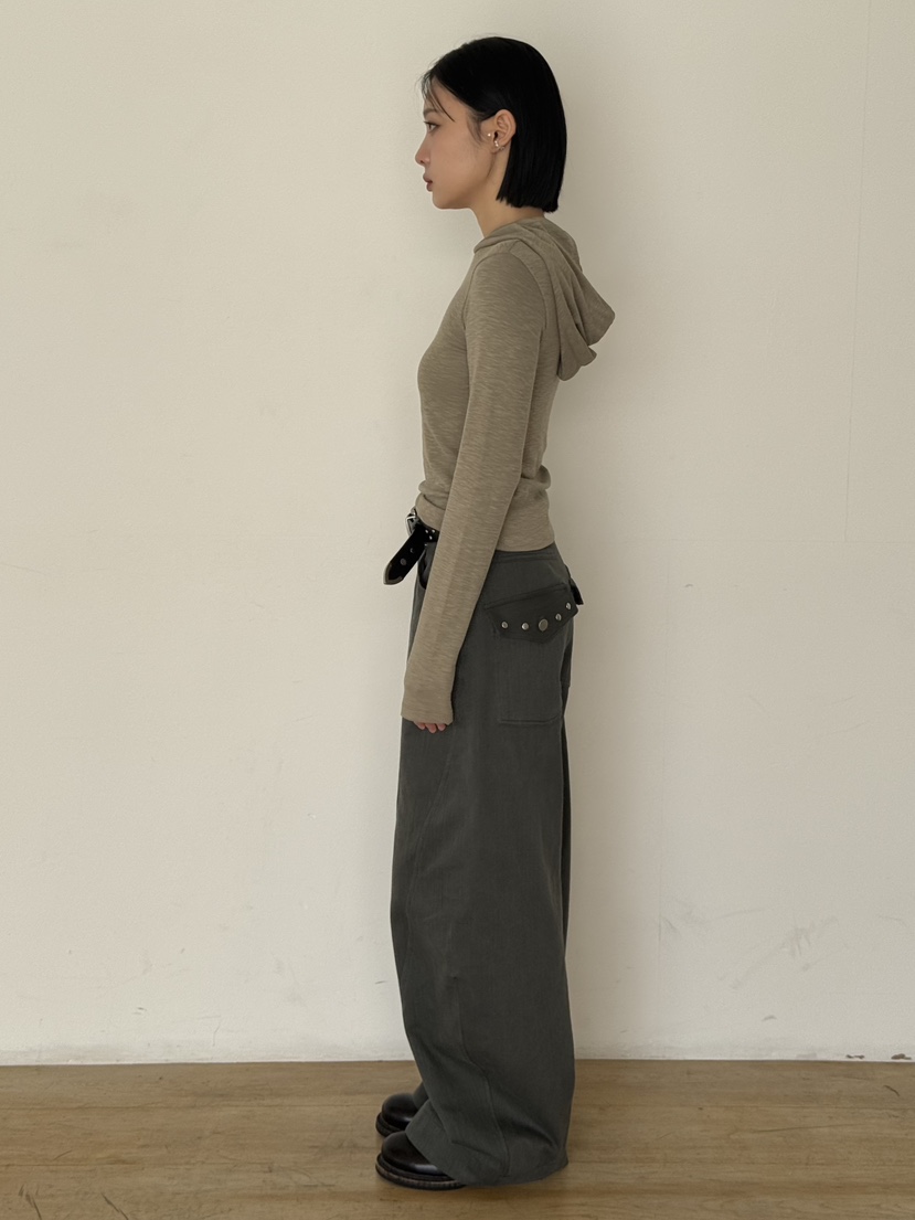 KARE/WEREPIECE東大門㊣代購女士新品時尚長袖T恤修身兜帽KARE/WEREPIECE長袖T恤
