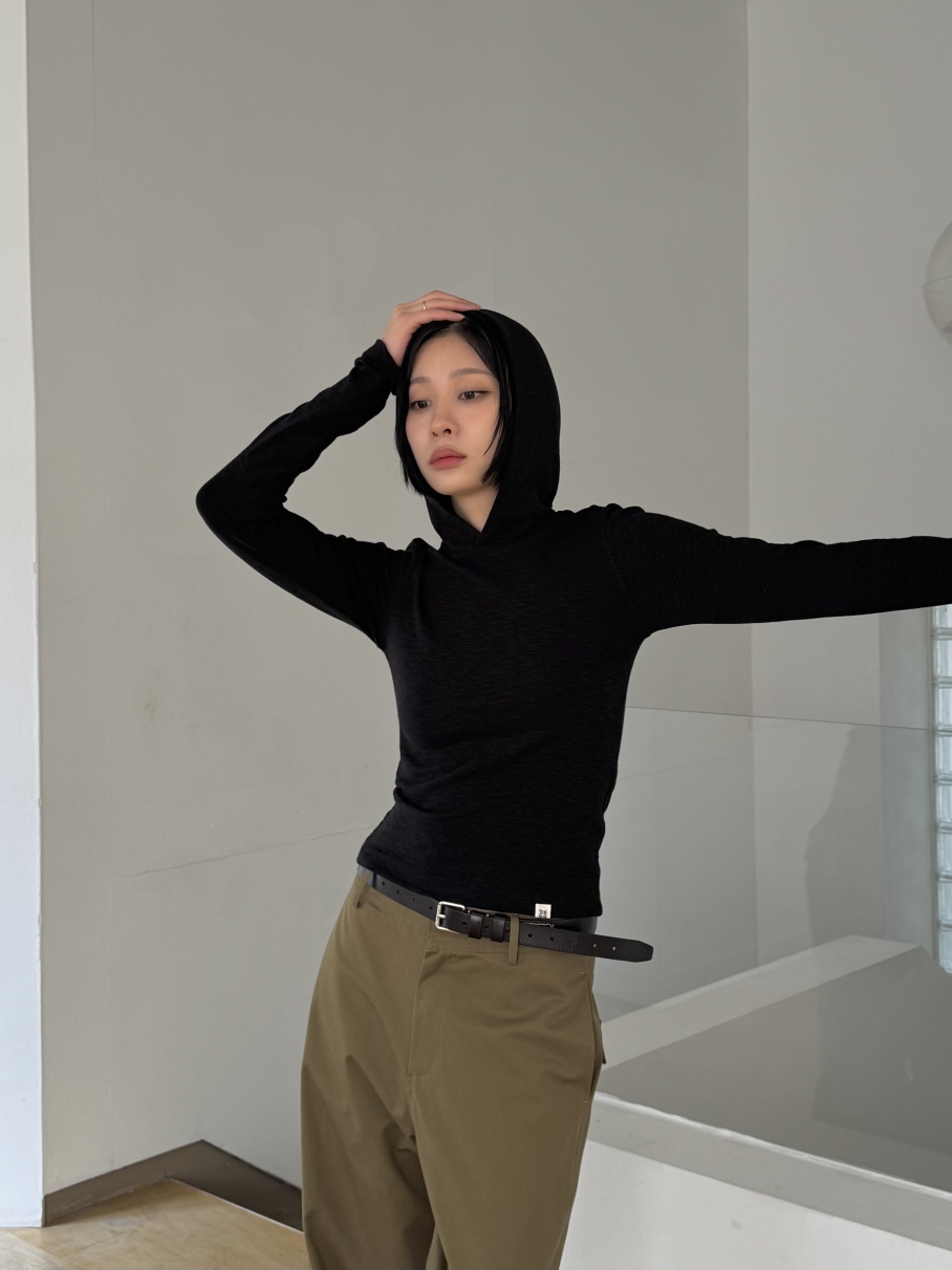 KARE/WEREPIECE東大門㊣代購女士新品時尚長袖T恤修身兜帽KARE/WEREPIECE長袖T恤