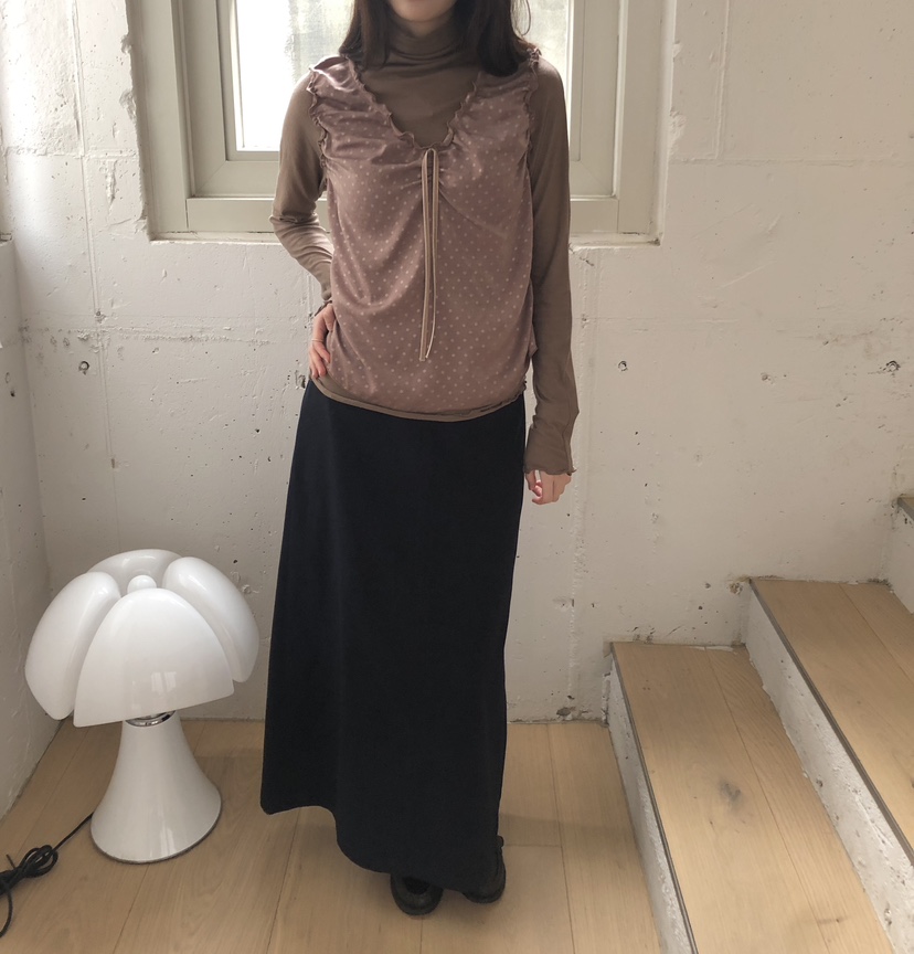 ERUME東大門㊣實拍女士新款25秋冬時尚真品職業休閑推薦長裙ERUME長裙