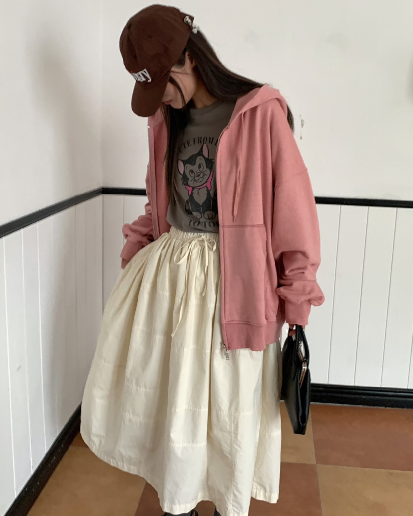 PEBBLE東大門㊣直郵女士新品人氣25秋冬熱賣夾克連帽拉鏈衫PEBBLE/LAYER夾克