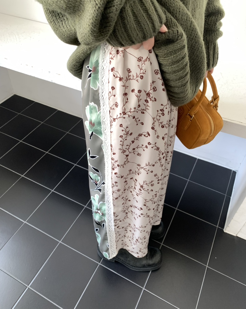 PEBBLE東大門㊣實拍女士新品職業真品推薦時尚休閑人氣長裙PEBBLE/LAYER長裙