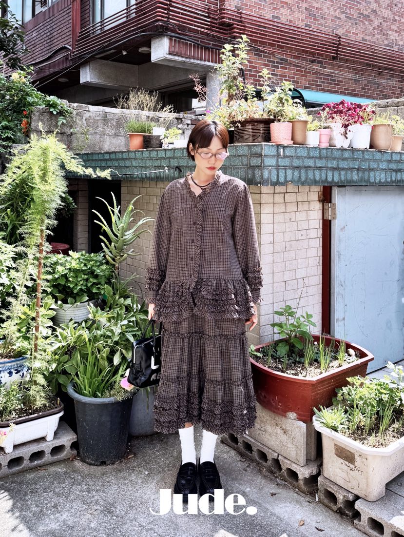 HEYJUDE東大門㊣實拍女士新款25秋冬熱賣休閑時尚半身裙中短裙HEYJUDE半身裙/中短裙